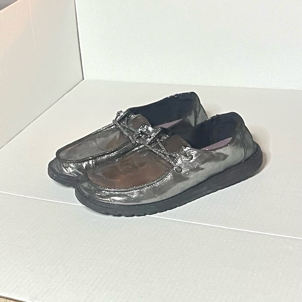 Hey Dude Metallic Loafers - Picture 3 of 10